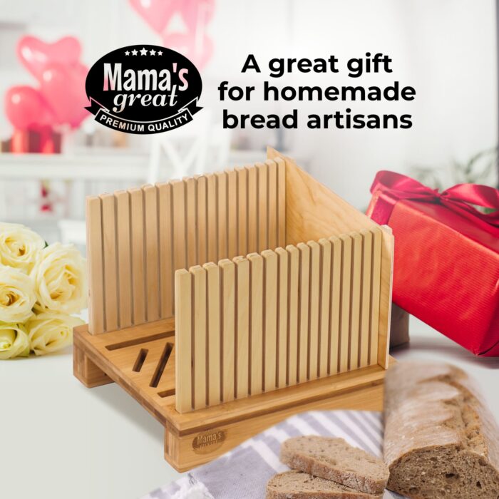 Bamboo Bread Slicer Model 1 – Mama's Great