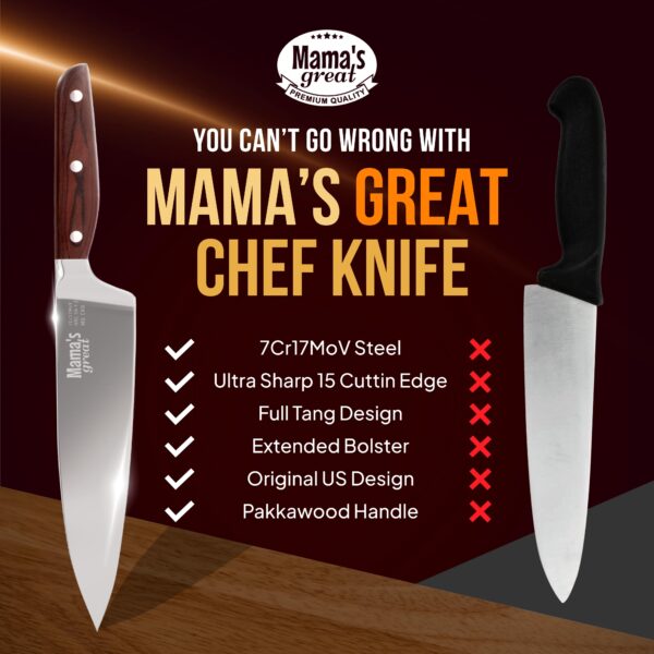 why Mama's Great Chef Knife is perfect Kitchen Knife